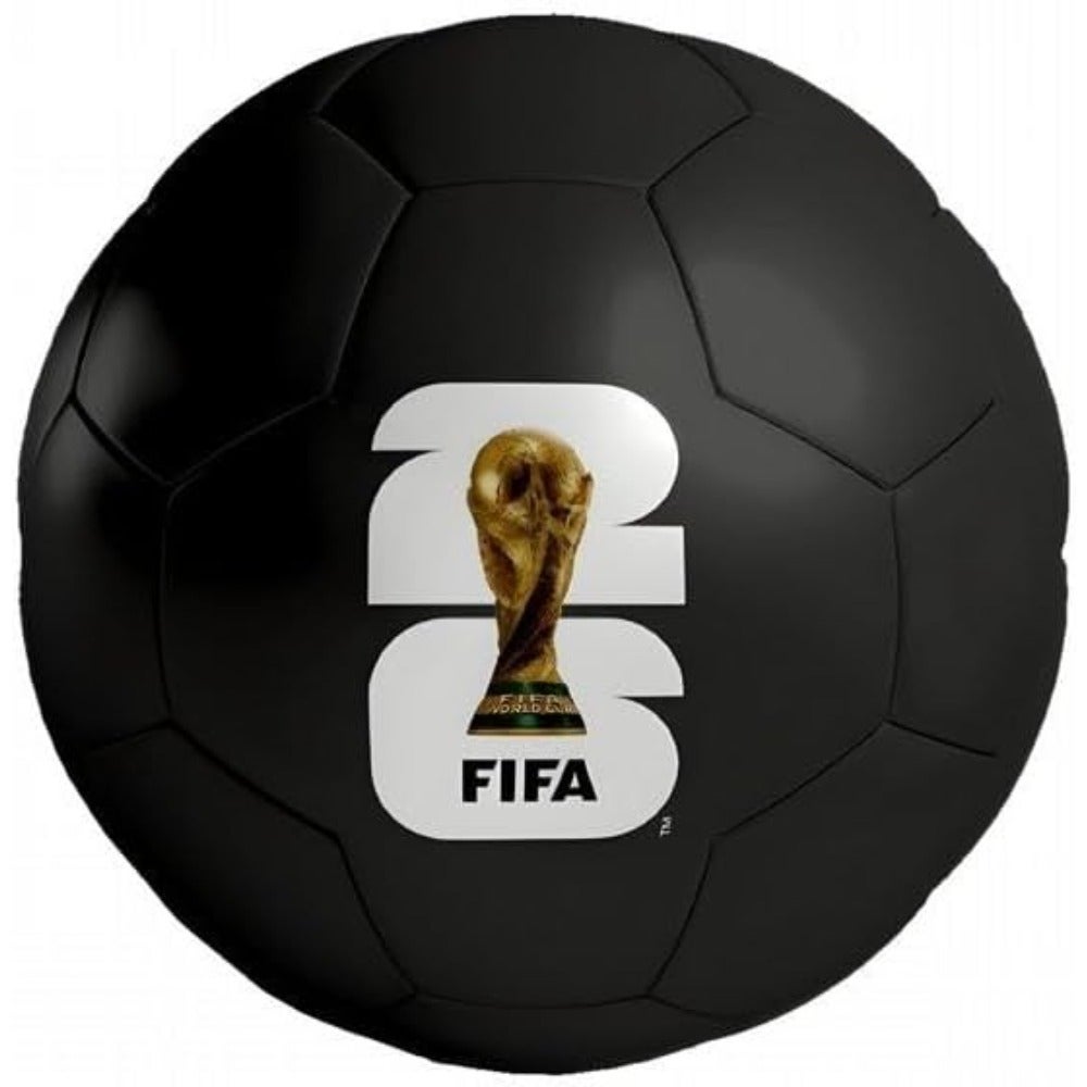 Official World Cup 2026 Football for outdoor play Synthetic leather Black FIFA Quality Pro certified