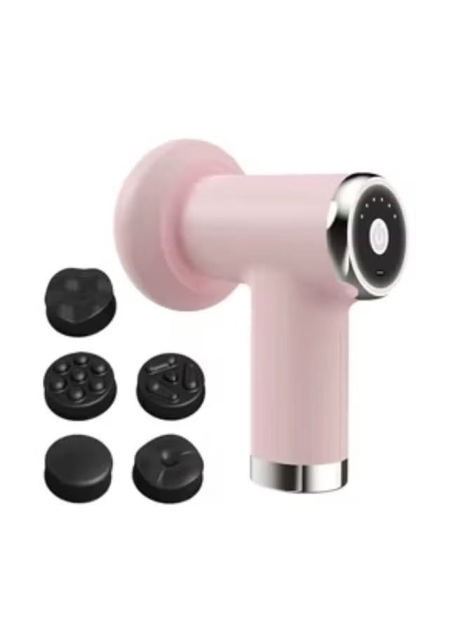 Portable Electric Body Massager YX-710 with 6 Speed Levels and 5 Massage Heads – Deep Tissue Muscle Relaxation Device for Neck, Back, Shoulders, Arms and Legs, Rechargeable Type-C Design - Image 2