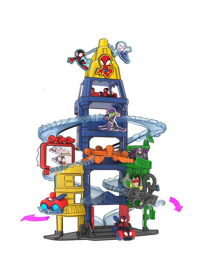 MARVEL Spidey N Friends City Track Set - Image 4