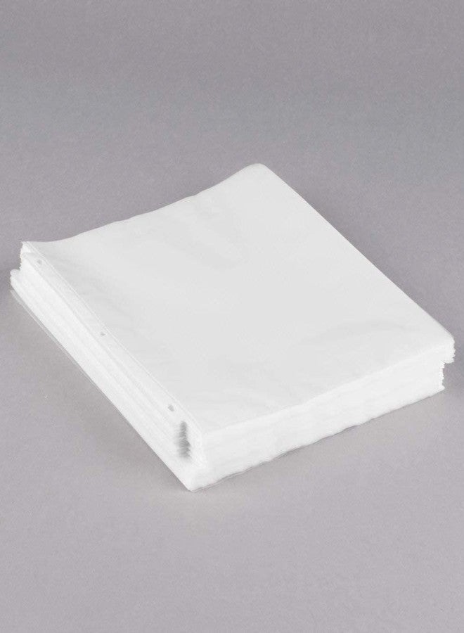 1InTheOffice Clear Letter Size Sheet Protectors, 8.5 x 11, Top Load, 100 Pack - Image 2