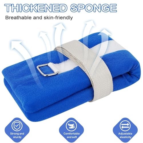 Street27® 2Pcs Medical Restraints Patient Hospital Bed Quick-Release Limb Holders for Hands Or Feet Universal Constraints Control - Image 3