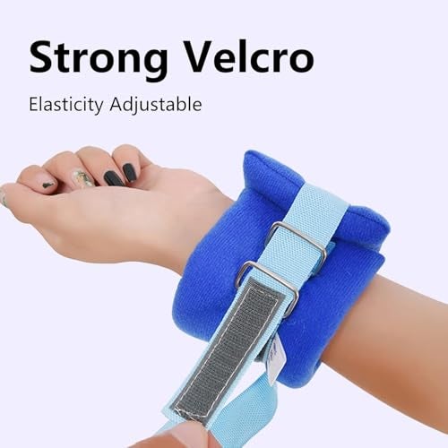 Street27® 2Pcs Medical Restraints Patient Hospital Bed Quick-Release Limb Holders for Hands Or Feet Universal Constraints Control - Image 5