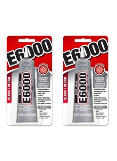 E6000 237039 Multipurpose Adhesive, Black, 2 Oz (Тwo Рack)