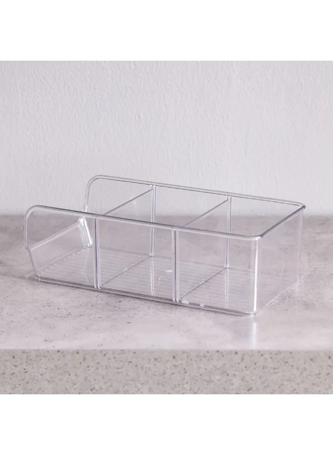 دانوب هوم Danube Home Proo Fridge Organiser 28 X 14 X 9Cm, | Pet Fridge Organiser | Fruits And Vegetables Storage Box For Home - Clear