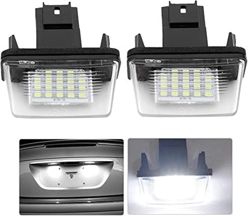 QASULER 18 LED License Plate Light for Citroen C3 - Image 2