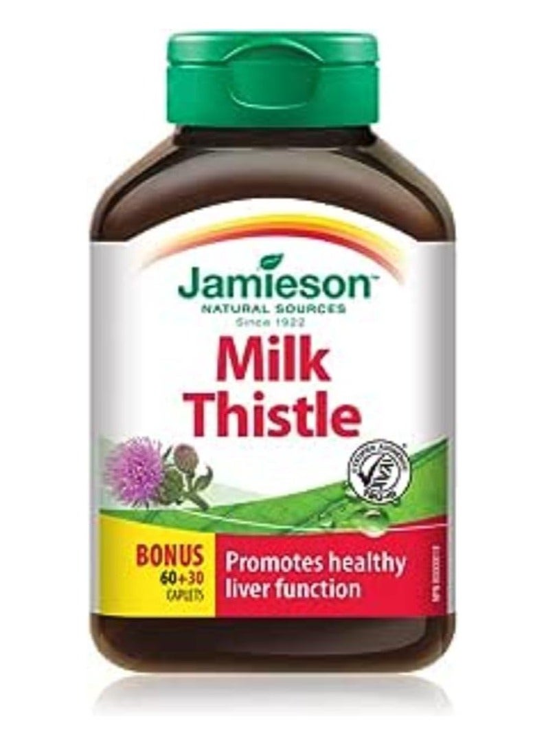 جاميسون جيميسون أقراص شوك الحليب، 60+30 قرصًا