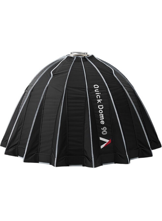 Aputure Quick Dome 90 Softbox – 90cm Bowens Mount Soft Light Modifier, Quick Setup Parabolic Softbox for LED Video Lights, Professional Photography Lighting Accessory, Diffusion Light Shaper for Aputure Fixtures, Studio Lighting, Filmmaking - Image 4