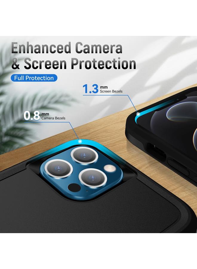 S-TOP Case For iPhone 12 / 12 Pro Ring Kickstand Heavy Duty Shockproof Phone Case - Image 5