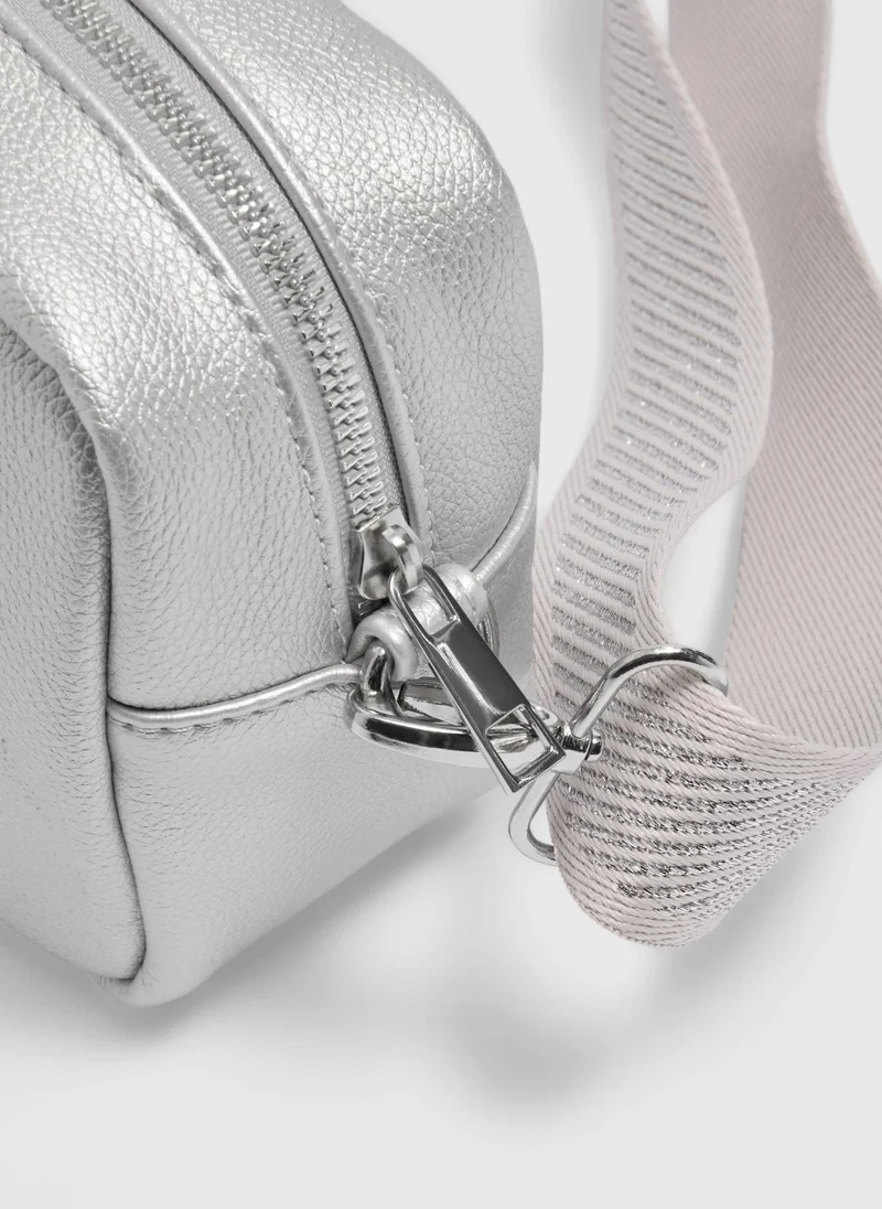 Matalan Silver Camera Bag
