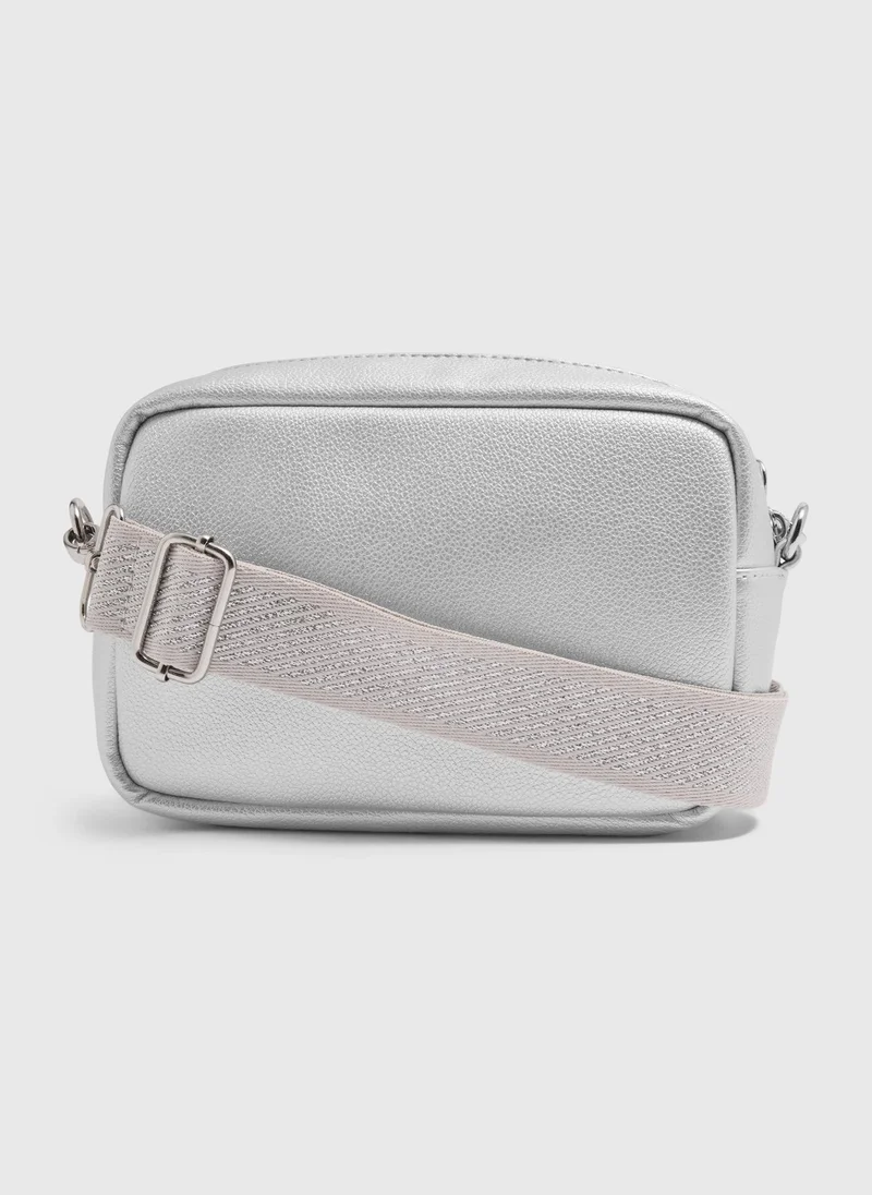 Matalan Silver Camera Bag