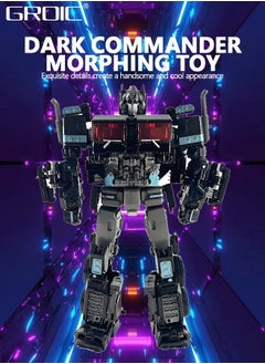 GROIC 2 In 1 Deformation Robot Toy, Deformed Car Robot Toys, Action Figure Deformation Car Model, Portable Alloy Deformation Robot Toys Gift for Kids-Optimus Prime  - Image 4