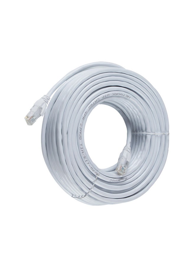 Generic Six Types Of Computer Jumper Home Optical Cat Router Broadband Network Cable CAT6 Unshielded 8-core High-speed Cable-Color:Six Types Of Network Cable [white]]-Line Length:1M  - Image 3