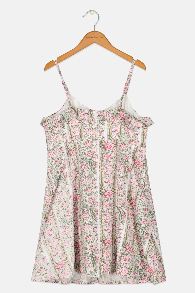 Pepe Jeans Kids Girl Allover Print Dress, White Combo - Image 2