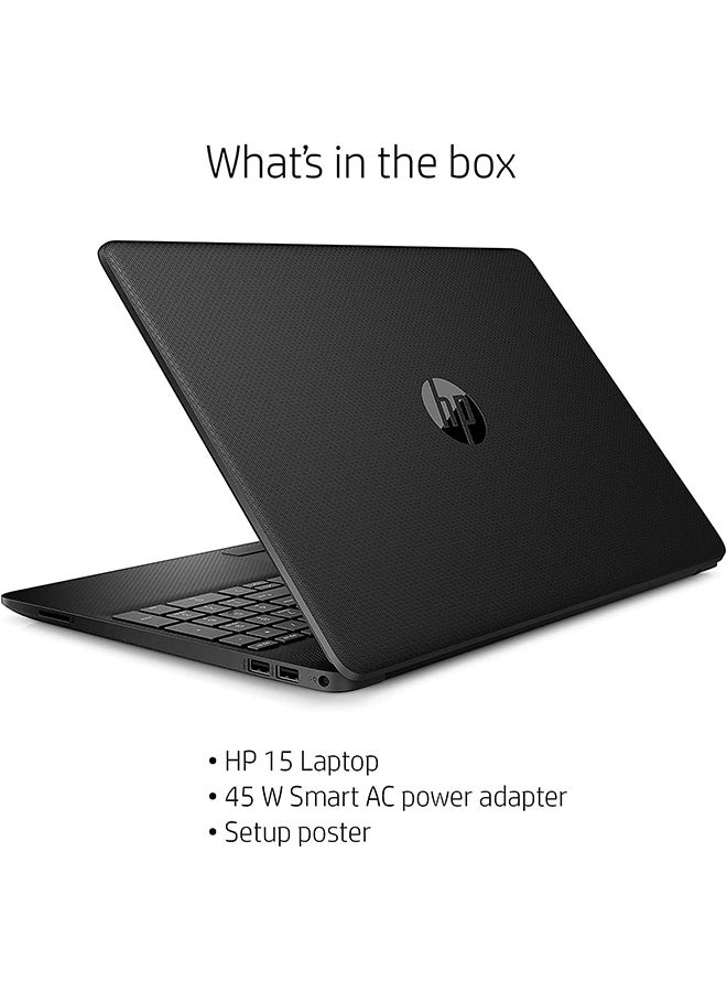 HP كمبيوتر محمول 15 بشاشة FHD مقاس 15.6 بوصة، ومعالج Celeron N4020/ذاكرة الوصول العشوائي 8 جيجابايت/محرك أقراص SSD سعة 256 جيجابايت/بطاقة رسومات Intel UHD/نظام التشغيل Windows 10 - Image 3