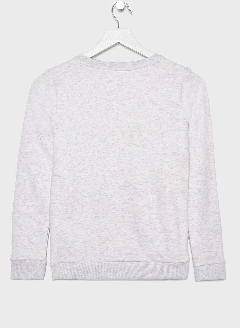 MINOTI Teen Girl Power Sweatshirt