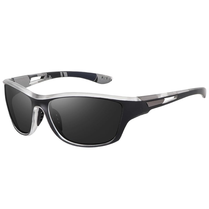 Dervin UV Protected Polarized Sports Sunglasses for Men Driving Cycling Fishing Cricket Sunglasses - Image 3