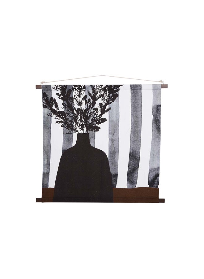 Suncoast Suncoast Wall Hanger Canvas-Black 