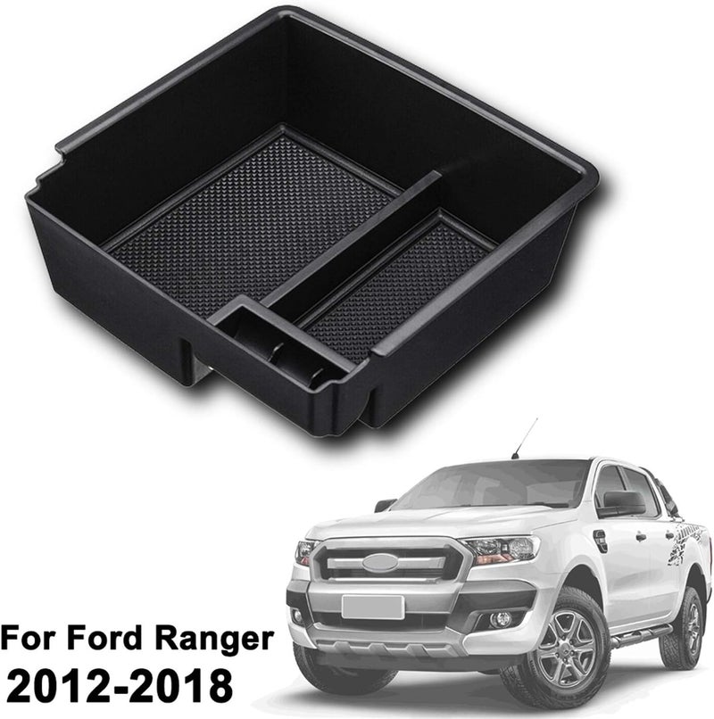 QASULER Car Central Armrest Storage Box for Ford Ranger - Image 5