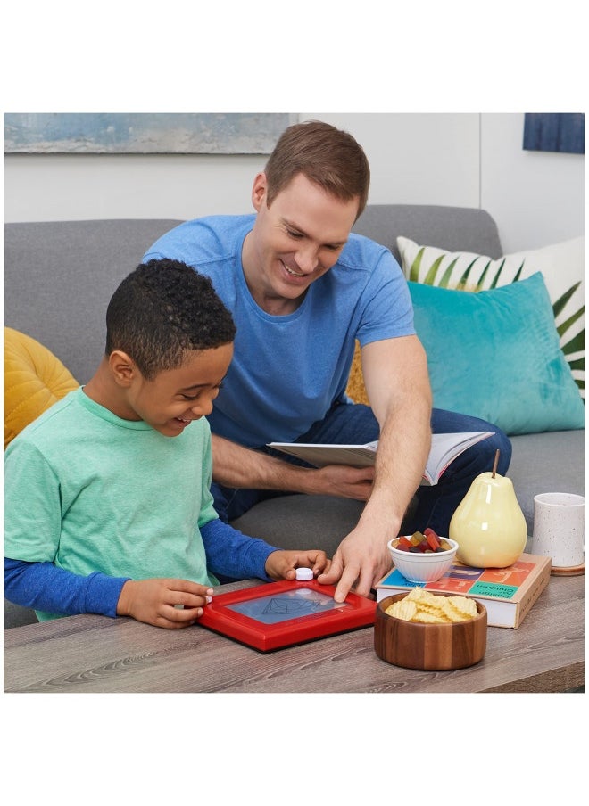 Etch A Sketch Etch A Sketch, Classic Red Drawing Toy With Magic Screen, For Ages 3 And Up  - Image 3