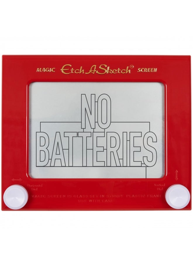 Etch A Sketch Etch A Sketch, Classic Red Drawing Toy With Magic Screen, For Ages 3 And Up  - Image 5