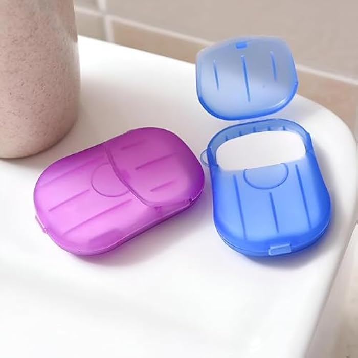 Travel Lightly With Our Disposable Mini Paper Soap Sets - Essential For Hand Washing And Shower Needs, Scented For Indoor And Outdoor Use, Available In 5 Packs For Your On-The-Go Lifestyle - Image 1