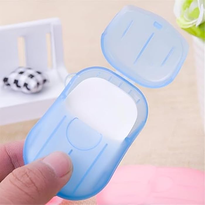 Travel Lightly With Our Disposable Mini Paper Soap Sets - Essential For Hand Washing And Shower Needs, Scented For Indoor And Outdoor Use, Available In 5 Packs For Your On-The-Go Lifestyle - Image 4