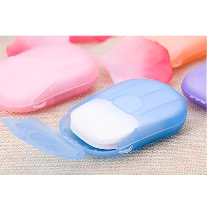 Travel Lightly With Our Disposable Mini Paper Soap Sets - Essential For Hand Washing And Shower Needs, Scented For Indoor And Outdoor Use, Available In 5 Packs For Your On-The-Go Lifestyle - Image 5