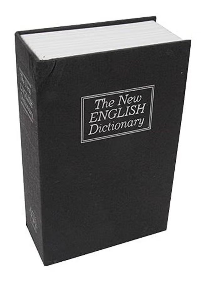 Home Safe Book Shape Black 18x11cm - Image 2