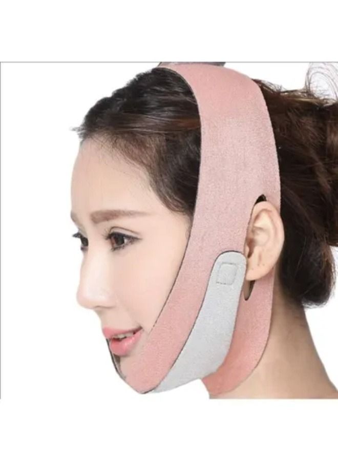 مكافحة الشيخوخة الوجه التخسيس الذقن رفع الخامس خط حزام حزام قناع ضمادة - Image 3