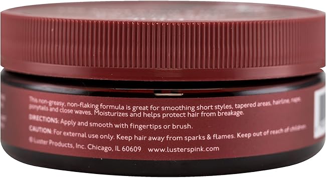 Luster's Lusters Pink Shea Butter Coconut Oil Smooth Hold Edge Gel 45oz - Image 2