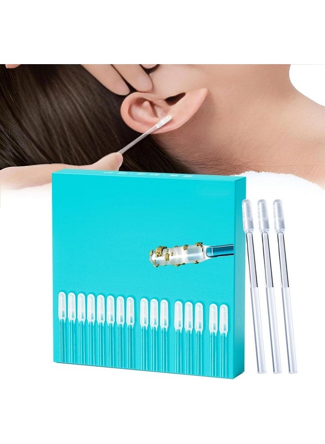 KBZONE Ear wax Cleaner Stick - Ear Swabs Pick Reusable Ear Cleaner Soft Silicone Ear Pick For Ear Wax Removal Tool, Ear Pick For Ear Cleaning, Ear Buds Catcher For Older Adult Kid (24Pcs) - Image 1