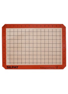 Silpat The Original Premium Non-Stick Silicone Baking Mat, Gridded Half Sheet Size, 11-5/8 x 16-1/2