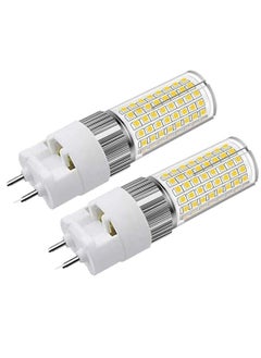 LED Corn Bulb 16W Cool White, 150W Halogen, Incandescent Equivalent, 6000K 1600 Lumen, Ceiling Light Floodlight for Home, Street, Garage, Warehouse, 2 Pack