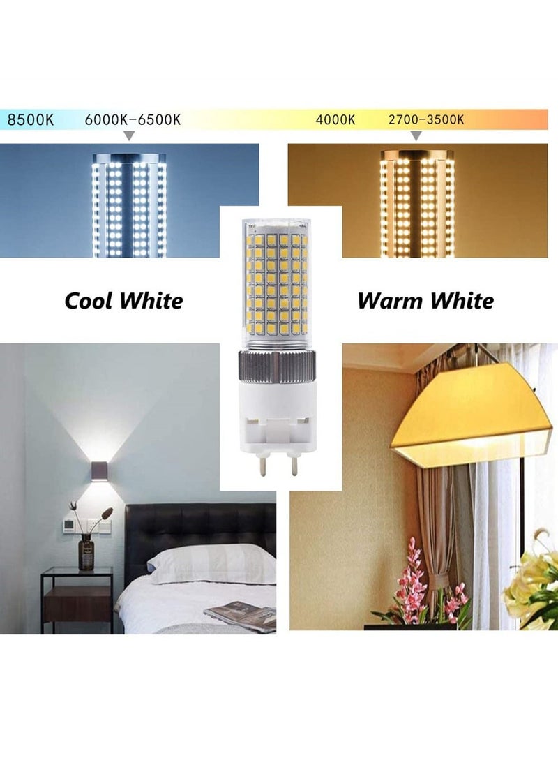 SYOSI - LED Corn Bulb 16W Cool White, 150W Halogen, Incandescent Equivalent, 6000K 1600 Lumen, Ceiling Light Floodlight for Home, Street, Garage, Warehouse, 2 Pack - Image 1