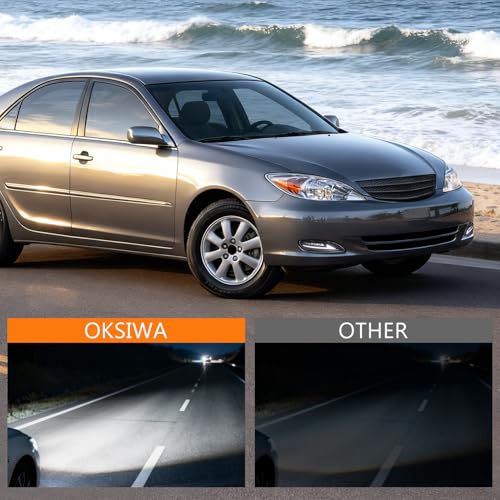 OKSIWA LED Fog Lights with DRL for Toyota Camry 2002-2004,Corolla 2005-2008,Solara 2002-2003,Front Driving Fog Lamps with Dynamic Turn signal,Starting Animated, Only Include DRL Wiring Harness - Image 5