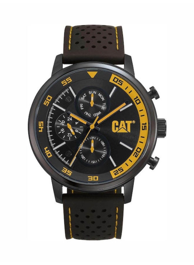 CAT Sail Men's Watch  Black Rubber Strap AK.169.21.127