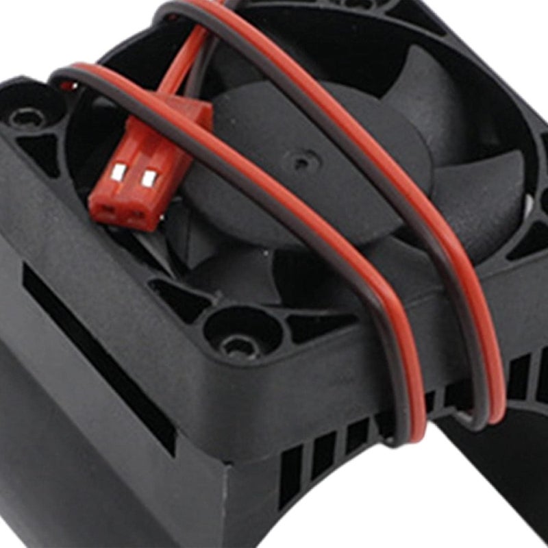 klarako 42mm Motor Heat Sink 4274 4282 Motor Replace Parts Radiator Cooling Fan for Typhonrc Model Car Upgrade Parts , Black - Image 3