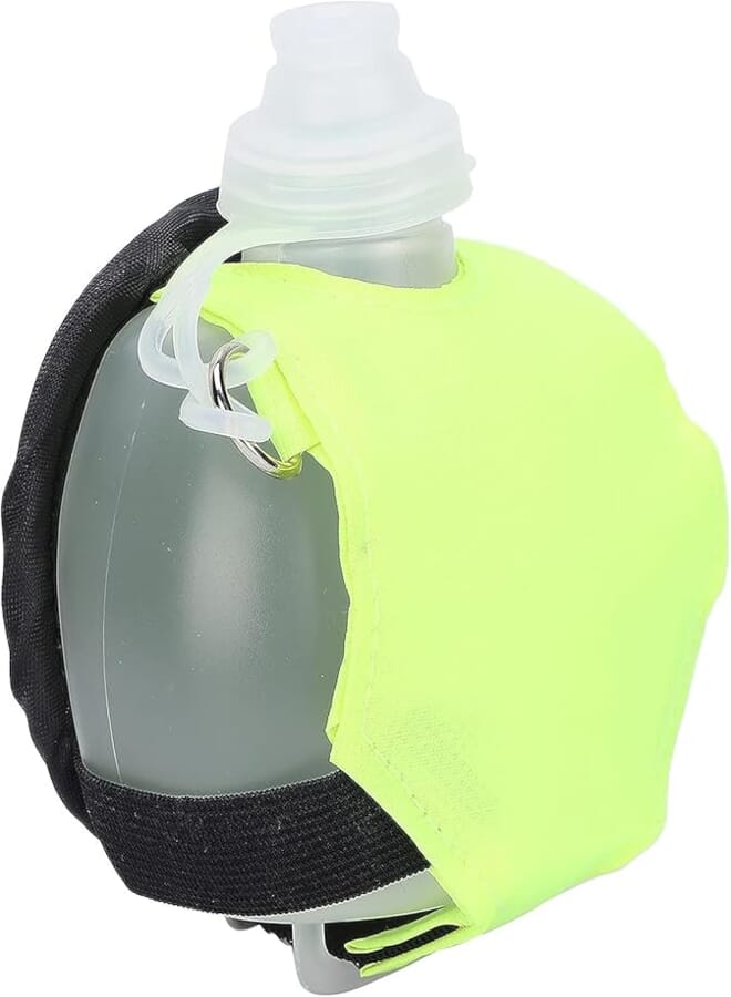 Prachit Portable Mini Wrist Water Bottles Sports Water Bottle Creative Fluorescent Color Handheld Water Bottle Outdoors Running Cycling Climbing and Gym Outdoor Activity - 200 ML