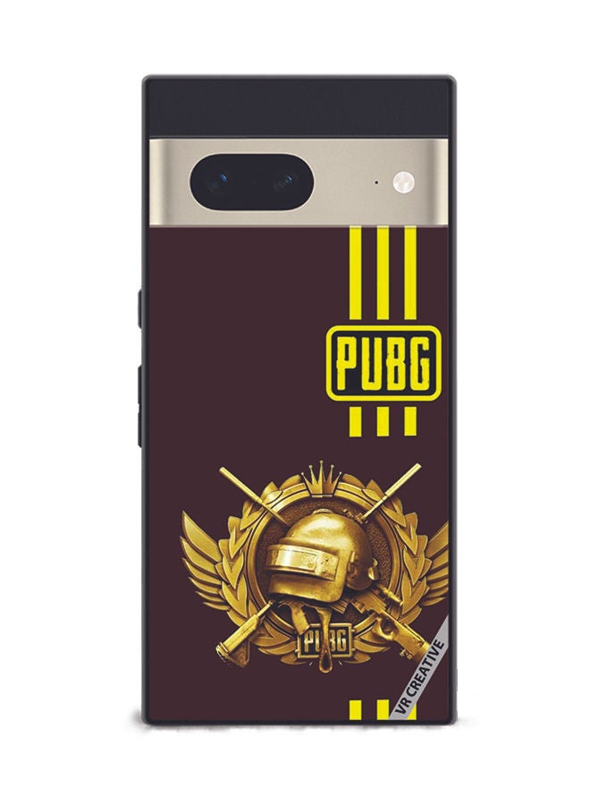 VR CREATIVE Protective Case Cover For Google Pixel 7 Pubg Design Multicolour - Image 1