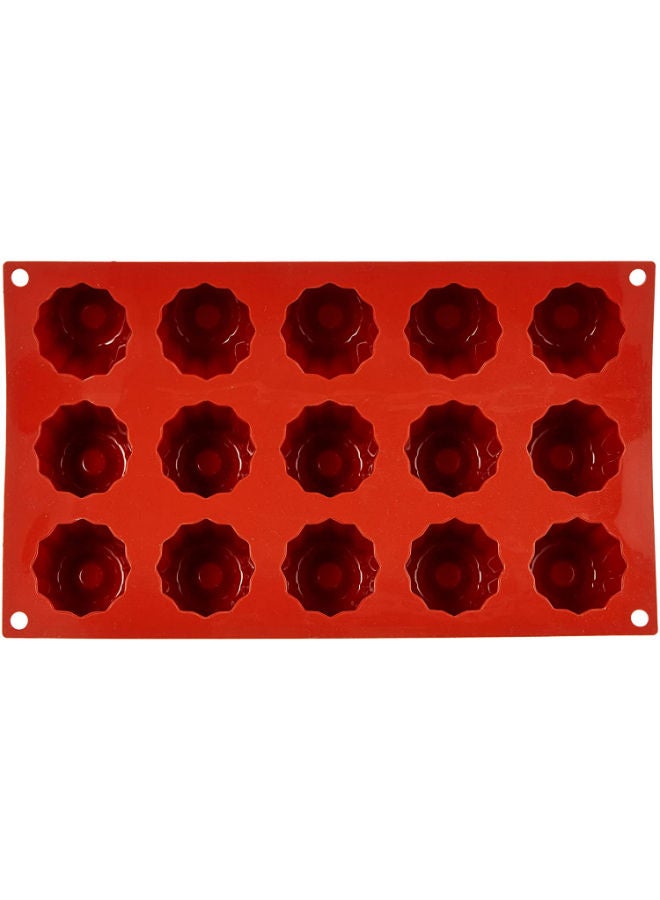 Silikomart Classic Canelé Mold, 15 Cavities - Image 4