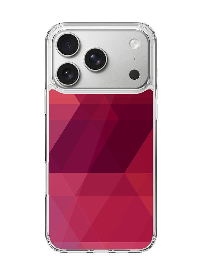 Stylizedd Classic Clear MagSafe Case for iPhone 17 Pro , Hybrid Soft Case Flexible Edges Anti Drop TPU PC Gel Thin Transparent Cover [ Designed for iPhone 17 Pro ] - Three Berries Full Print