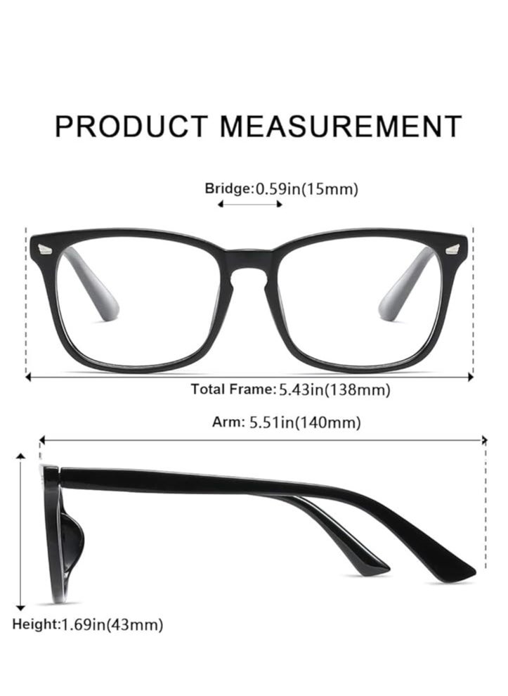 Showday - Blue Light Blocking Glasses, Computer Reading/Gaming/TV/Phones Glasses for Women Men - Image 1