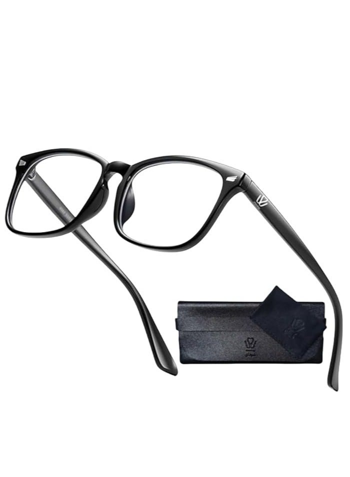 شوداي نظارة حجب الضوء الازرق ، نظارات للقراءة على الكمبيوتر/الالعاب/التلفزيون/الموبايل للنساء والرجال - Image 1