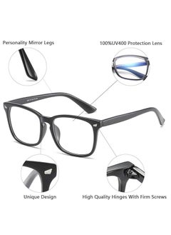 Showday Blue Light Blocking Glasses, Computer Reading/Gaming/TV/Phones Glasses for Women Men  - Image 4
