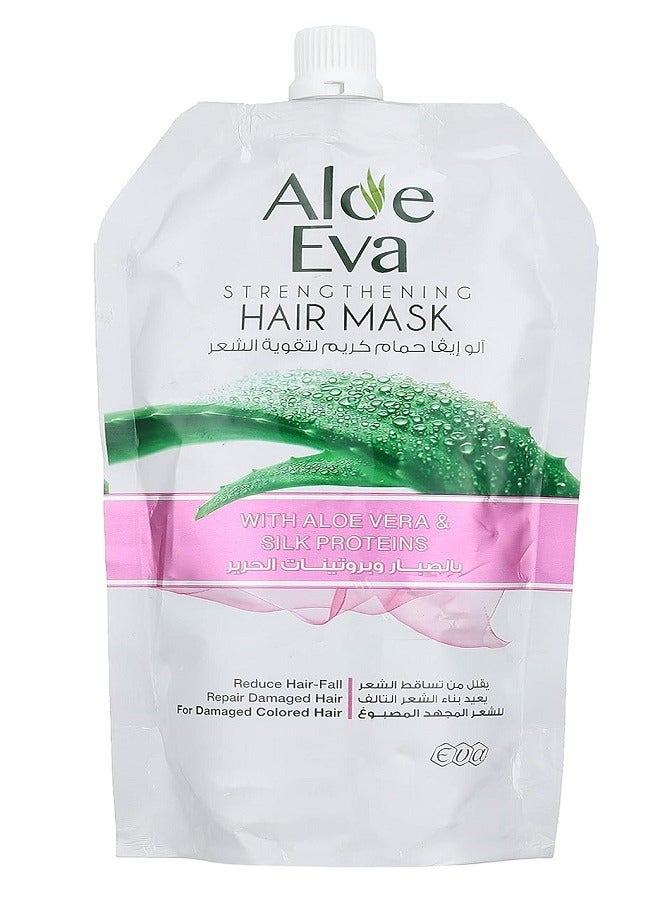 Eva Hair Mask Pouch with Aloe Vera & Silk Proteins 250ml