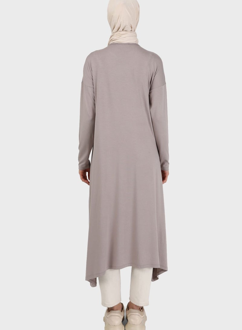 Refka by modanisa Asymmetrical Hem Dress - Image 2