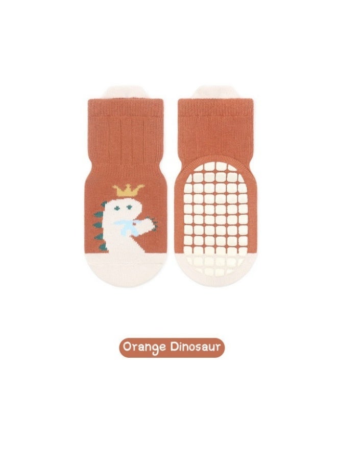 DOOKOO 6pcs Baby Anti-Slip Socks,  Ankle Cotton Socks, Spring and Autumn Cartoon Dispensing Non-slip Floor Socks for Babies, Children's Toddler Girls Socks - Image 3