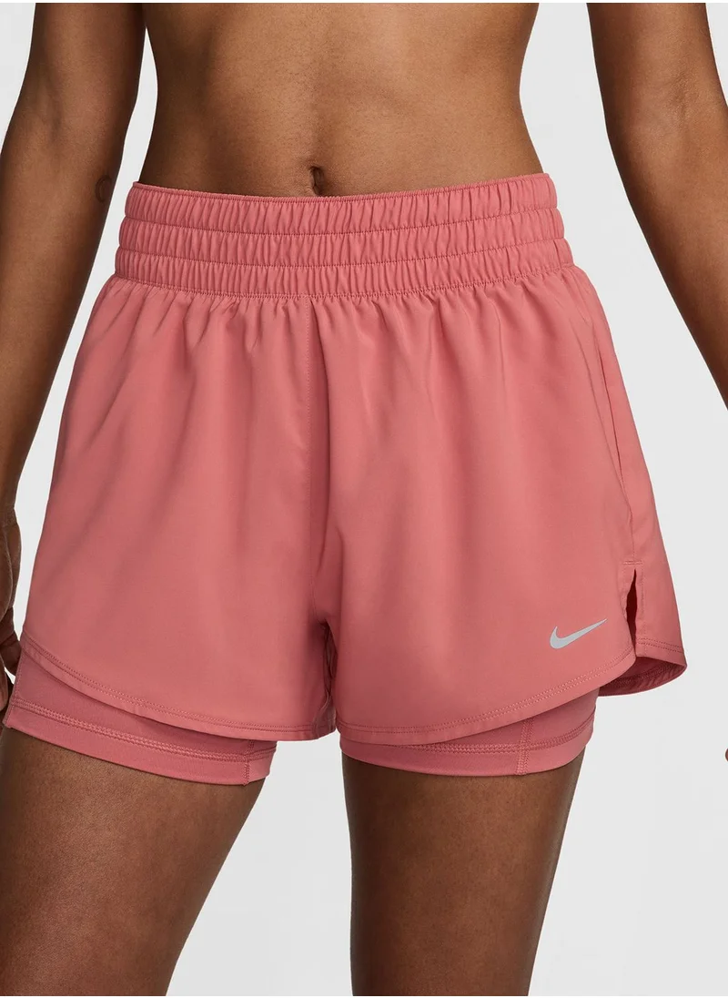 Nike 3In 2In1 Dri-Fit High Rise Shorts