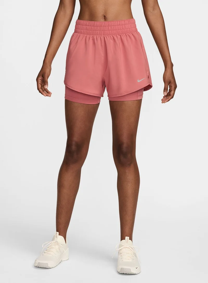 Nike 3In 2In1 Dri-Fit High Rise Shorts