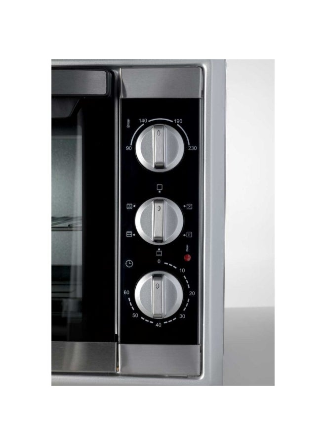 أريتي 1800W Bon Cuisine 450 Electric Oven Silver and Black 45 Liter 00C098611ARAS 45 L 1800 W 00C098611ARAS Silver and Black - Image 4
